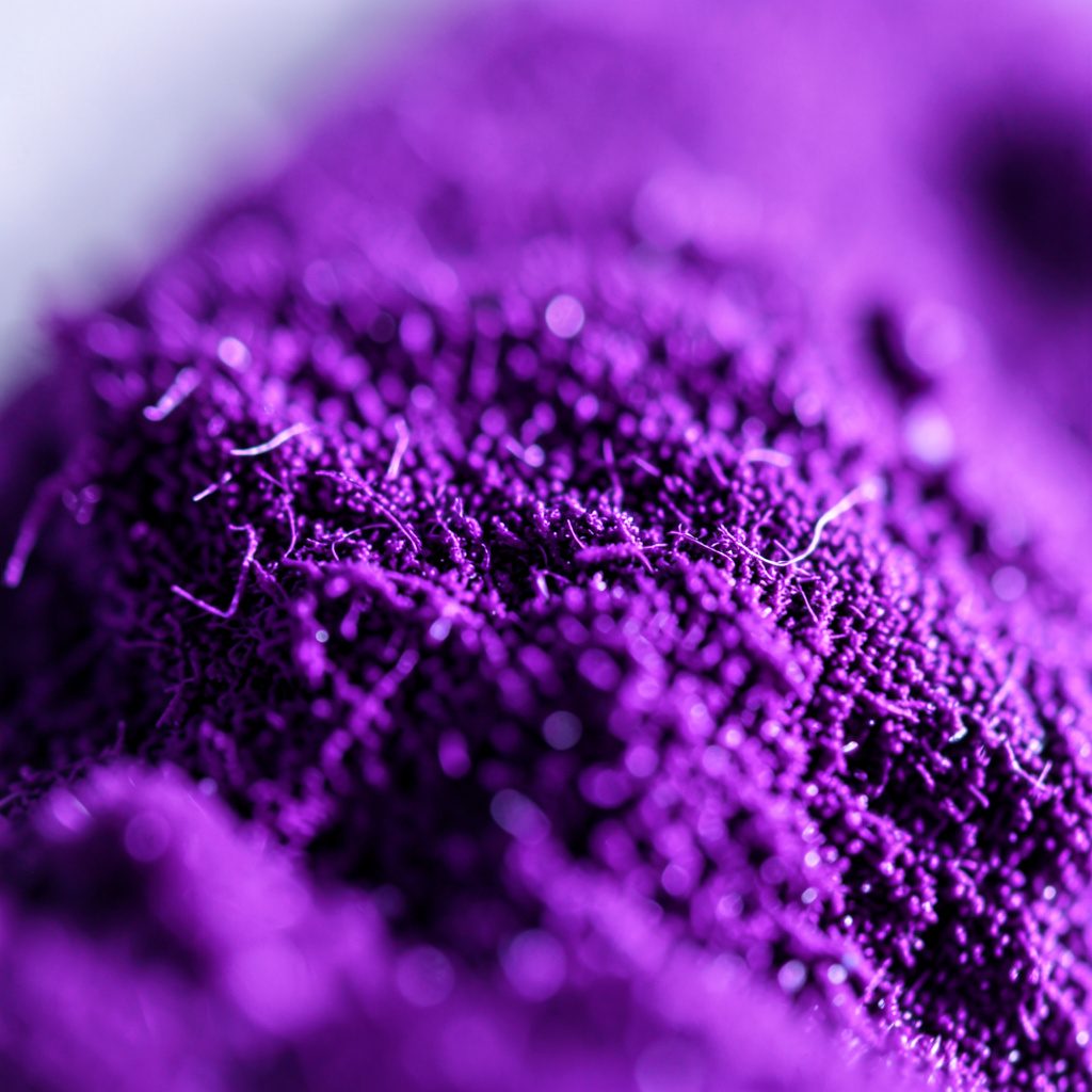 Extreme close-up of a soft mint-and-lilac gradient on a smooth surface, framed in gentle rounded light.